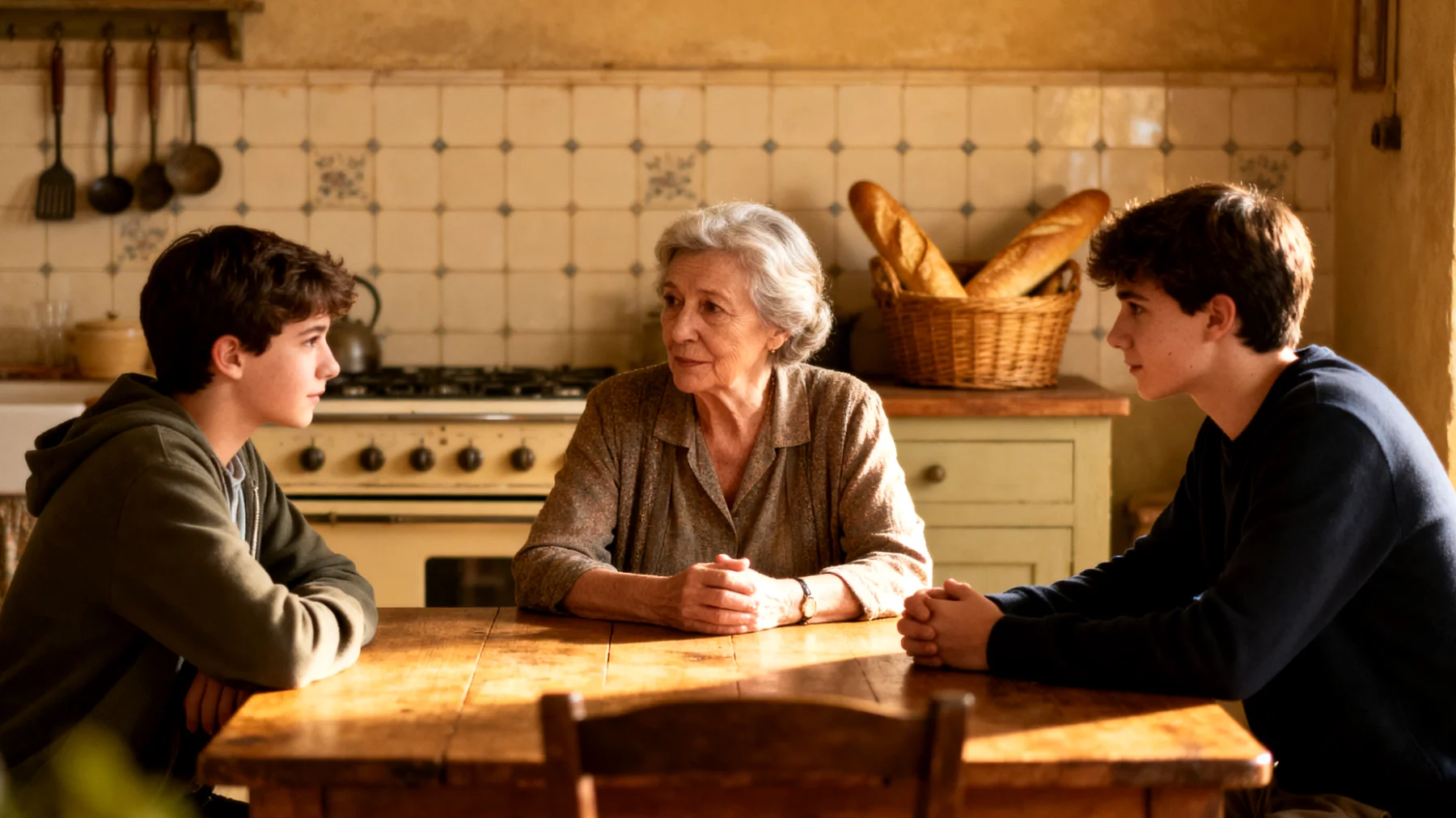 Comment une grand-mère peut-elle gérer efficacement l'impulsivité, la rébellion et les comportements oppositionnels de ses petits-enfants jeunes adultes tout en préservant une relation affective positive et en respectant leur autonomie?"